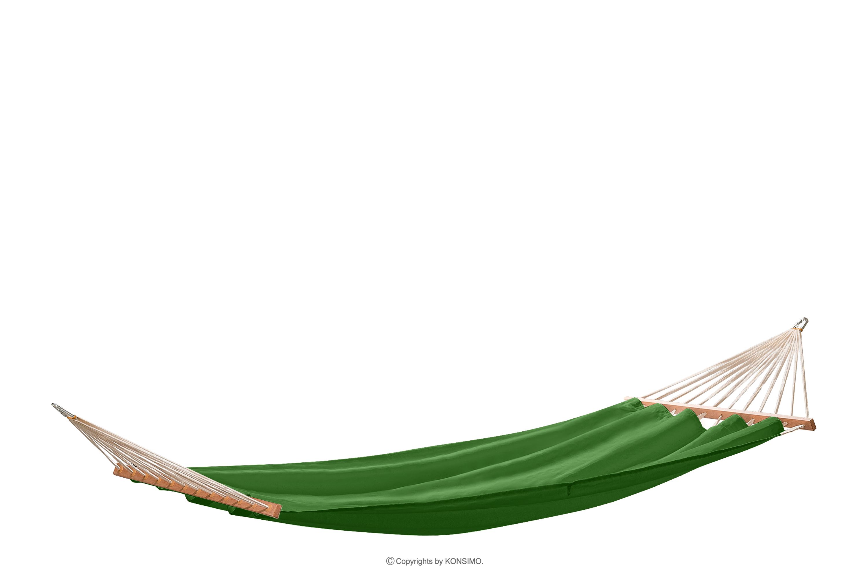 Grüne Gartenhängematte
