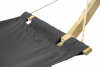 CORRELO Eine große Hängematte mit Gestell für den Garten ciemny szary - Foto 3