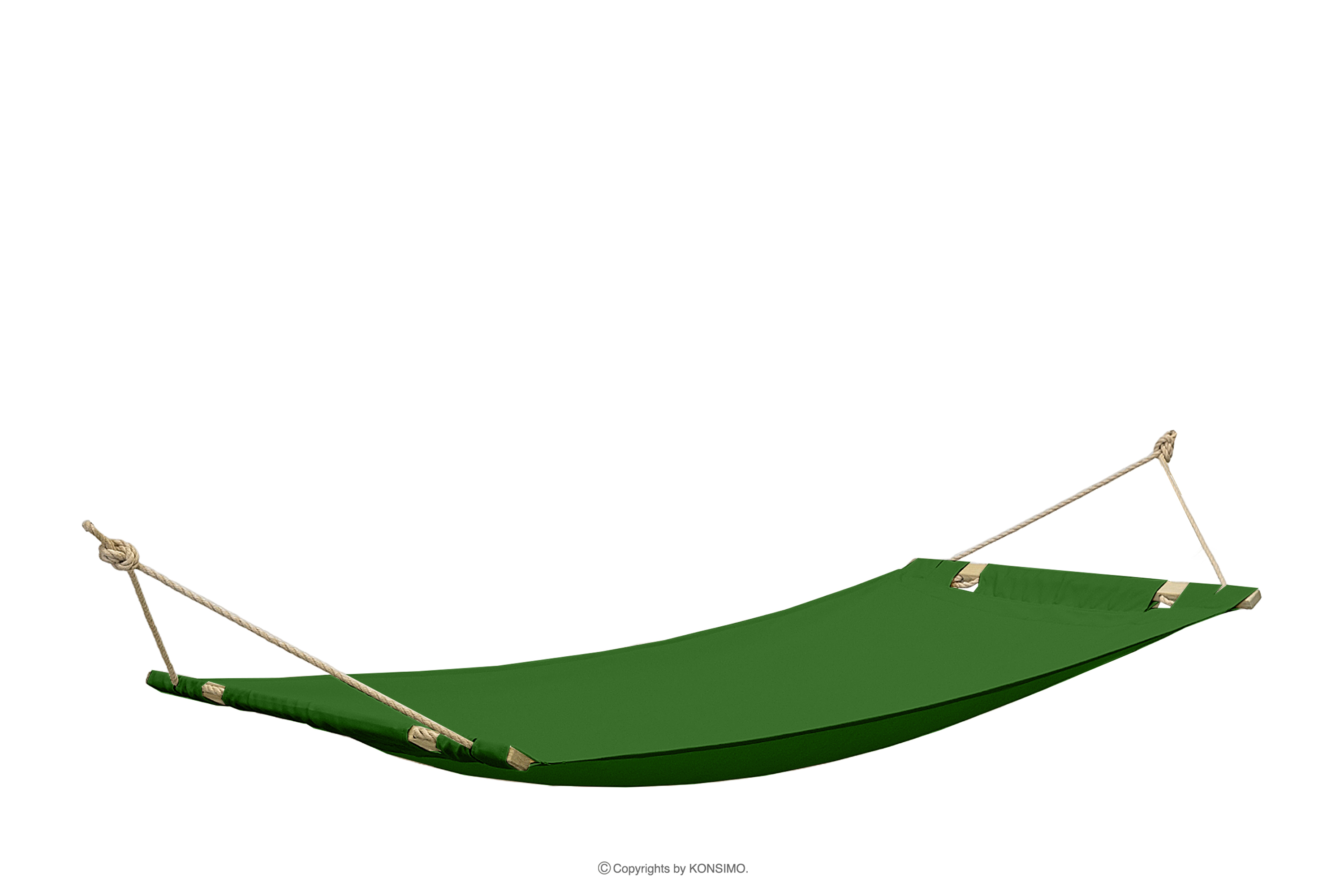 Grüne Hängematte für den Garten
