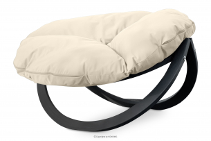 GEKKO, https://konsimo.de/kollektion/gekko/ Moderner Gartensessel in Creme/Anthrazit kremowy/antracytowy - Foto