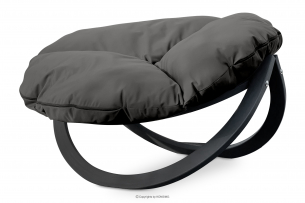 GEKKO, https://konsimo.de/kollektion/gekko/ Gartensessel mit weichem Sitz dunkelgrau/anthrazit ciemny szary/antracytowy - Foto