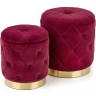 Gepolsterte Poufs