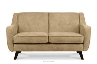 Sofa 2 loft aus lederähnlichem Stoff hellbeige