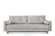 Steppsofa ausklappbar silber
