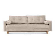 Schlafsofa mit Steppung dunkelbeige