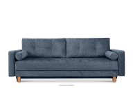 Chenille Schlafsofa dunkelblau