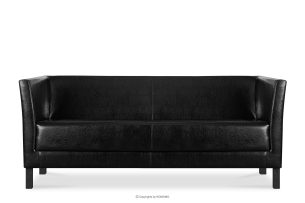 ESPECTO, https://konsimo.de/kollektion/especto/ 3-Sitzer Cabinet Sofa schwarz schwarz - Foto