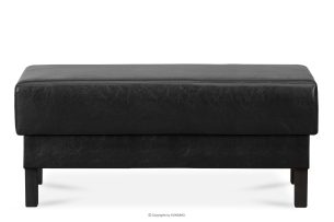 ESPECTO, https://konsimo.de/kollektion/especto/ Kunstleder pouffe schwarz schwarz - Foto