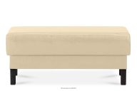 Kunstleder Ottomane creme