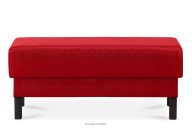Ottomane für Sofa aus Kunstleder rot