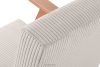 NASET Vintage-Sessel aus Cordstoff creme/heller Eiche Creme/hell Eiche - Foto 9