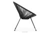GROSTI Acapulco rattan 2pc sessel set schwarz schwarz - Foto 5