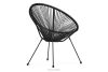 GROSTI Acapulco rattan 2pc sessel set schwarz schwarz - Foto 6
