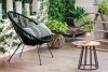 GROSTI Acapulco rattan 2pc sessel set schwarz schwarz - Foto 2