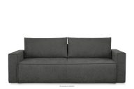 Sofa 3 mit Schlaffunktion in Gewebestoff stahlfarben