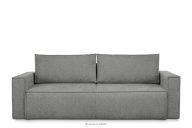 Sofa 3 mit Schlaffunktion in Gewebestoff grau