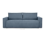 Sofa 3 mit Schlaffunktion in Gewebestoff hellblau