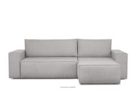 Boucle Schlafsofa links/rechts Esche weiß