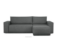 Boucle Schlafsofa links/rechts graphit