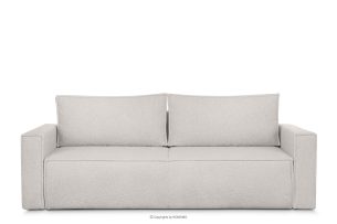 NAPI II, https://konsimo.de/kollektion/napi-ii/ Dreisitziges Sofa boucle mit Schlaffunktion weiß weiß - Foto