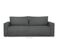 Dreisitziges Sofa boucle mit Schlaffunktion graphit
