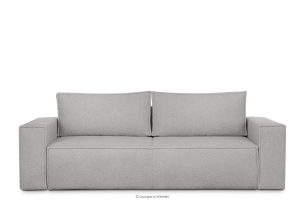 NAPI II, https://konsimo.de/kollektion/napi-ii/ Dreisitziges Sofa boucle mit Schlaffunktion ash Asche - Foto