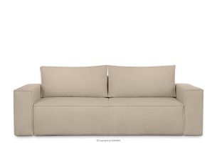 NAPI II, https://konsimo.de/kollektion/napi-ii/ Dreisitziges Sofa boucle mit Schlaffunktion hellbeige hellbeige - Foto