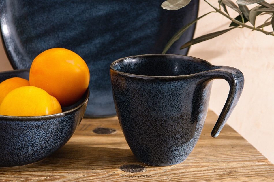 TIME BLACK Tasse schwarz/graphit/blau - Foto 1