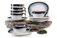Tasse mit Untertasse 6tlg.
