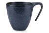 TIME BLACK Tasse mit Untertasse 6tlg. schwarz/graphit/blau - Foto 3