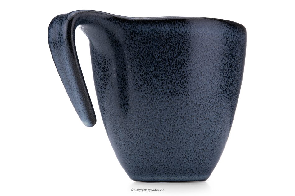 TIME BLACK Tasse mit Untertasse 6tlg. schwarz/graphit/blau - Foto 4
