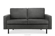 Loft Style Sofa 2 Sitzer dunkelgrau