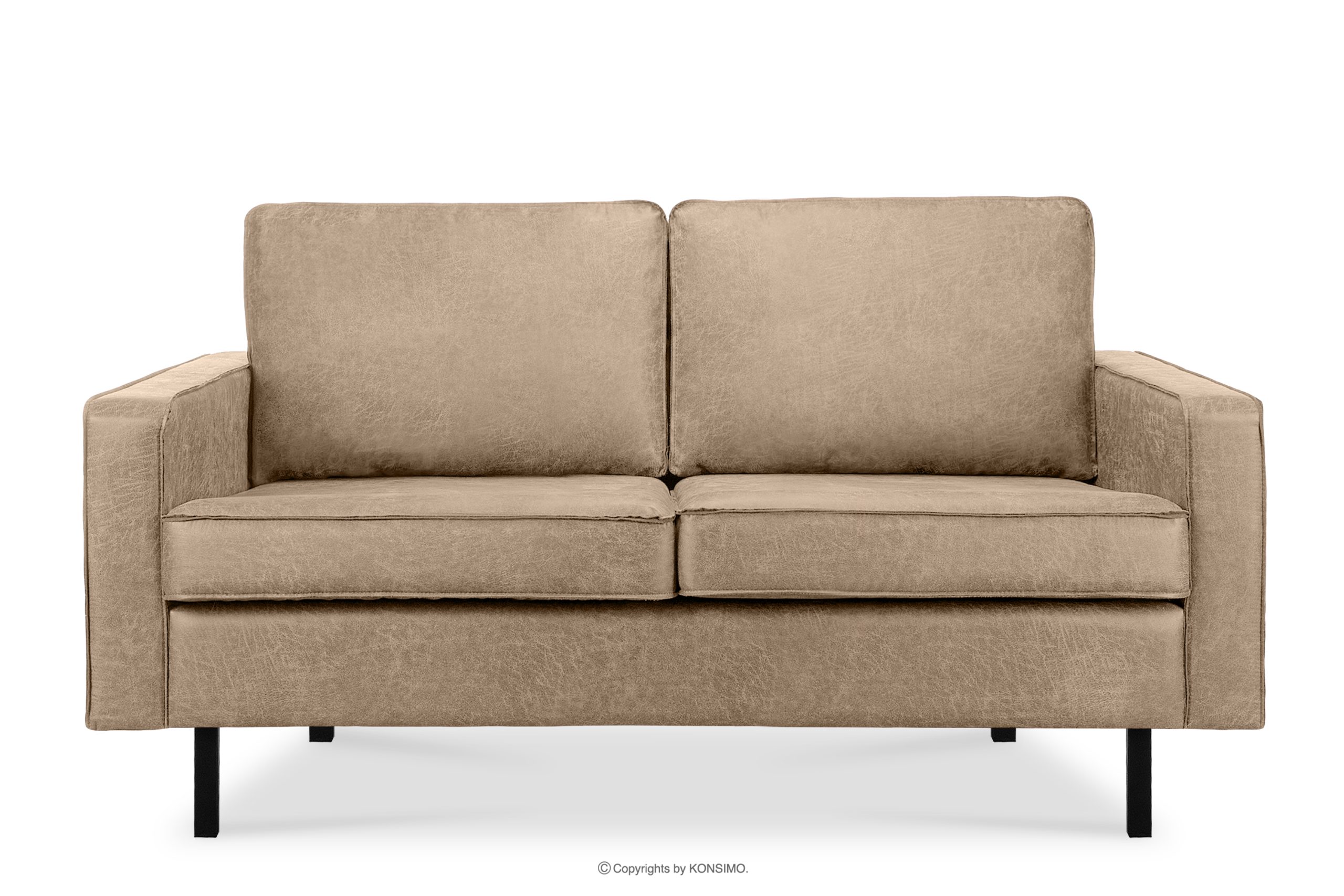 loft style sofa 2 seater beige