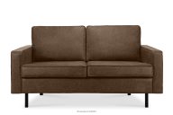 Loft-Sofa 2 Sitzer dunkelbraun