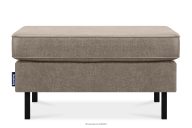 Loft style pouffe hellgrau