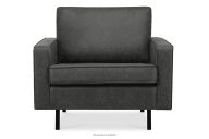 Loft-Style Sessel dunkelgrau