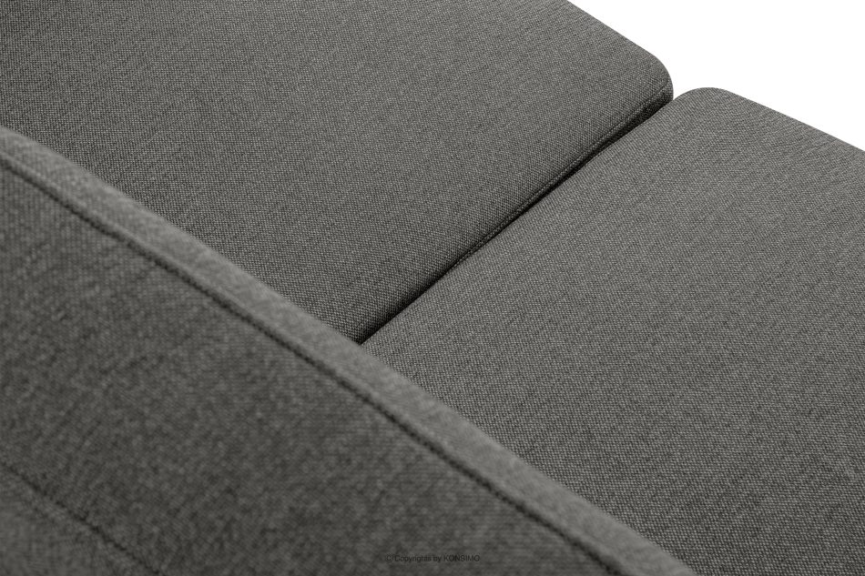 TAGIO II Skandinavisches Zweisitzer-Sofa aus Gewebestoff in aschgrau Asche - Foto 8