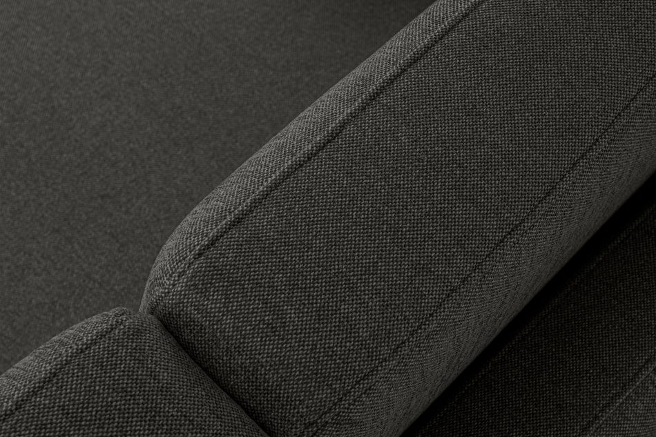 TAGIO II Skandinavisches Zweisitzer-Sofa aus Gewebestoff in graphitgrau graphit - Foto 5