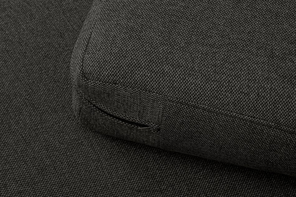TAGIO II Skandinavisches Zweisitzer-Sofa aus Gewebestoff in graphitgrau graphit - Foto 6