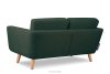 TAGIO II Skandinavisches Zweisitzer-Sofa aus Gewebestoff in marineblau/beige seebeige - Foto 4