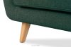 TAGIO II Skandinavisches Zweisitzer-Sofa aus Gewebestoff in marineblau/beige seebeige - Foto 10