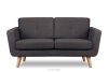 TAGIO II Skandinavisches Zweisitzer-Sofa aus Gewebestoff in marineblau/braun marineblau/braun - Foto 1
