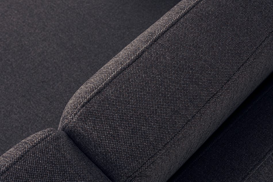 TAGIO II Skandinavisches Zweisitzer-Sofa aus Gewebestoff in marineblau/braun marineblau/braun - Foto 5