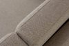 TAGIO II Skandinavisches Zweisitzer-Sofa aus Gewebestoff in hellbraun hellbraun - Foto 6
