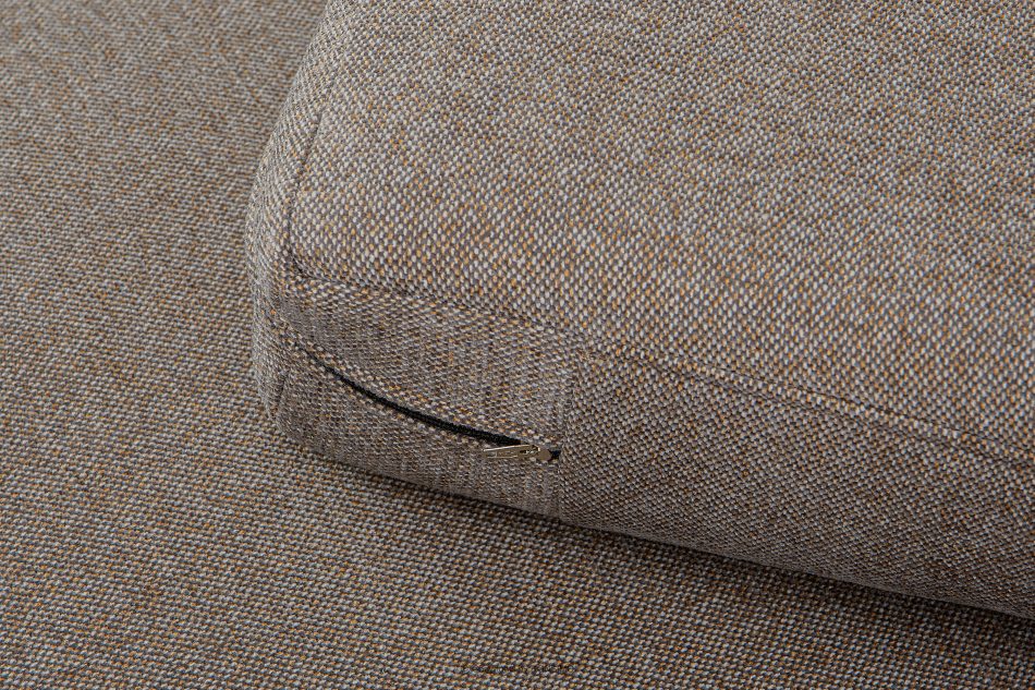TAGIO II Skandinavisches Zweisitzer-Sofa aus Gewebestoff in hellbraun hellbraun - Foto 6