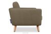 TAGIO II Skandinavisches Zweisitzer-Sofa aus Gewebestoff in cappuccinobraun cappuccino - Foto 5