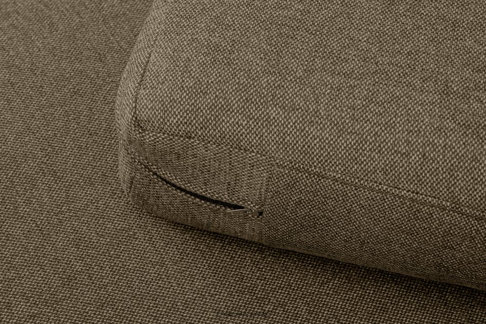 TAGIO II Skandinavisches Zweisitzer-Sofa aus Gewebestoff in cappuccinobraun cappuccino - Foto 6