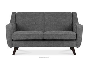TERSO, https://konsimo.de/kollektion/terso/ Zweisitzer-Sofa für das Wohnzimmer in Webstoff Stahl Stahl - Foto