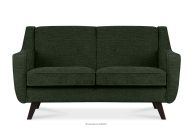 Zweisitzer-Sofa fürs Wohnzimmer aus Gewebestoff in grün