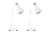 Schreibtischlampen-Set im skandinavischen Stil in schwarz (2-tlg.)